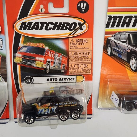 Matchbox Emergency Vehicle Diecast Car Lot Armored Police Truck SWAT +more New - Picture 3 of 12